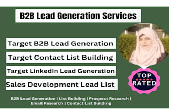 collect targeted lead lists with email verification and data enrichment
