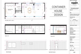 draw 2d floor plan design in autocad