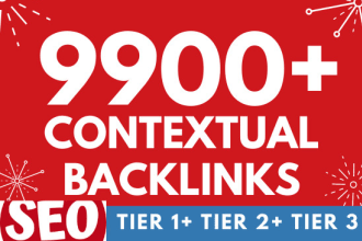 build 3 tier contextual backlinks for SEO ranking