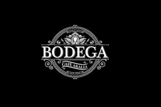 create an inviting logo for our new bodega cafe