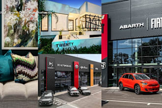 edit architecture photography in photoshop