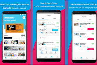 develop a cross platform android and ios app with flutter