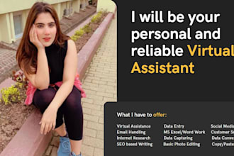 manage your admin, emails, and scheduling as a reliable VA