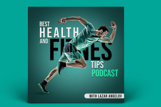design an attractive podcast cover art