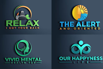 design a unique medical pharmacy healthcare dental wellness logo