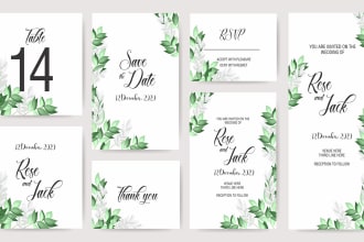 design business card, thank you card, gift card, party invitation card