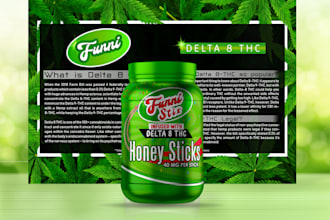 design proffesional product label design