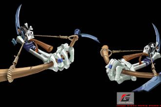 create hand painted 3d stylized games