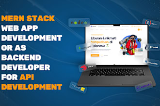 do mern stack webapp development as mern stack developer
