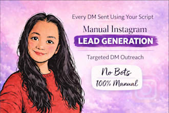 manual instagram lead generation and dm outreach