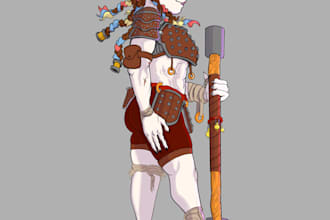 draw your dungeons and dragons character or oc
