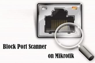 block port scan in mikrotik