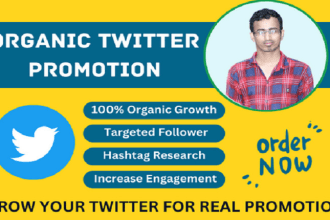 manage and organically grow your twitter account
