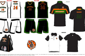 do basketball uniform design