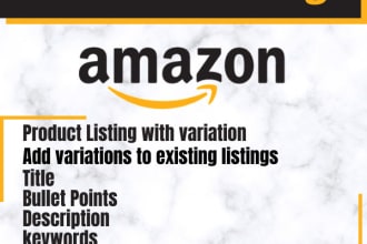 write an amazing amazon SEO product listing with variation