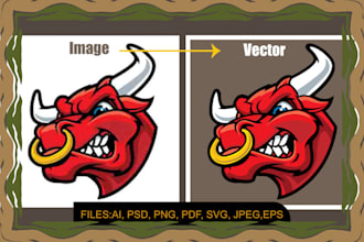do vector tracing , convert raster image  into vector
