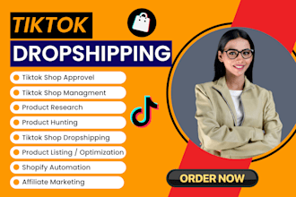 create uk tiktok  shop, bulk listing, product sourcing , 2 step ds