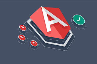 develop web application with angular