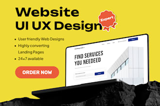 make website design in figma, web app design, website ui ux design, webdesign