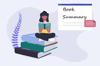 write summary and review for your book