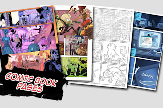 make comic pages for your stories