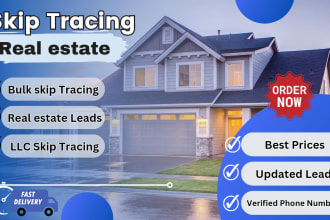do accurate skip tracing and provide absentee owner leads