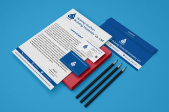 design business card, letterhead  or stationery items