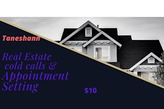 make professional real estate coldcalls and set appointments