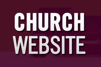 design an amazing church website