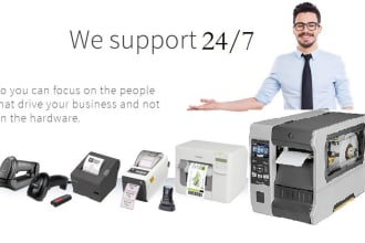 thermal and rfid printing technical support
