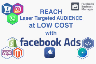 do facebook marketing and create, manage fb business page