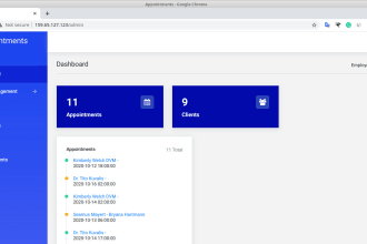 give you an appointment system