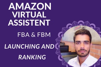 be your amazon fba virtual assistant, consultant