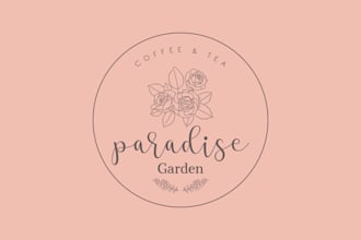 design a feminine minimalist logo