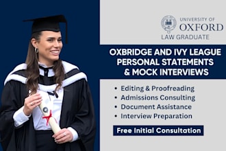 mock interview you for oxbridge application