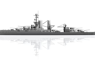 create warships and aircraft models