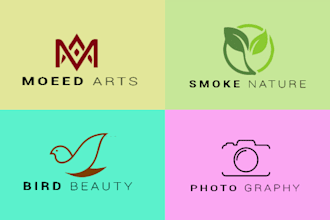 create clean minimalist logo design
