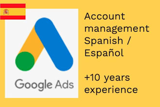 setup and manage google adwords ads campaign spanish español