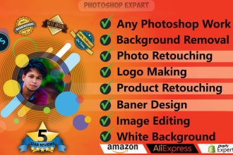 do photoshop editing for amazon product photo and ecommerce
