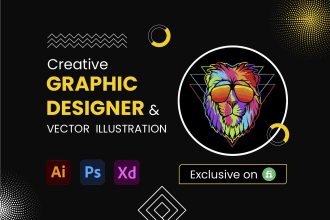 do any graphic design, vector logo, character illustration, recreate image trace
