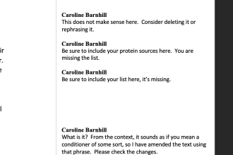 edit your book for content, developmental and structural edit