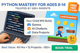 python programming for kids l game dev and ai