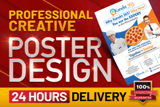 do creative professional poster design
