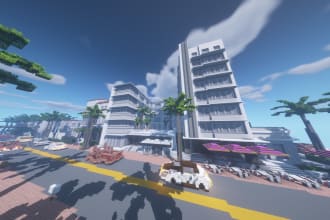build highest quality realistic minecraft builds