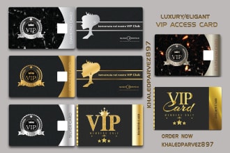design luxury credit card, card, voucher, gift, VIP membership card