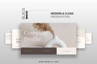 design or redesign professional business powerpoint presentation