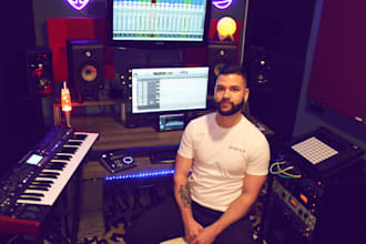 mix and master your house techno edm track