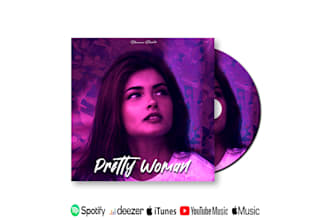 design a professional album or cd cover art