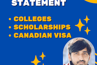 review personal statement, sop for universities and canadian visa