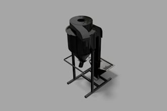 design 2d or 3d cad modeling for part, product and technical drawings